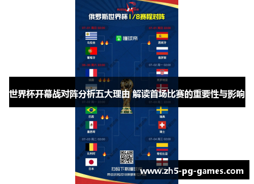 世界杯开幕战对阵分析五大理由 解读首场比赛的重要性与影响